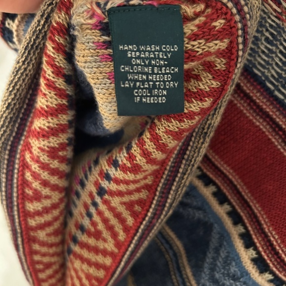 Lauren Ralph Lauren Fair Isle Knit Sweater – Size M - Picture 4 of 4